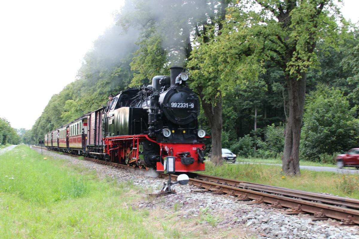 Nostalgischer Kaiserbahnhof Bad Doberan Buitenkant foto